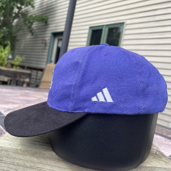 Vintage Adidas Snapback Logo Spellout Hat Cap - Picture 6 of 13